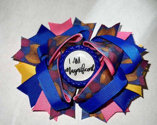 Hair Bow - I am Magnificent